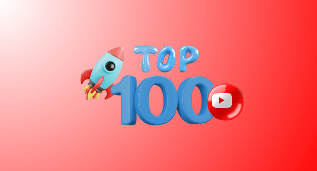 Top 100 Most Subscribed YouTube Channels