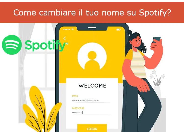 Come cambiare il tuo nome su Spotify?