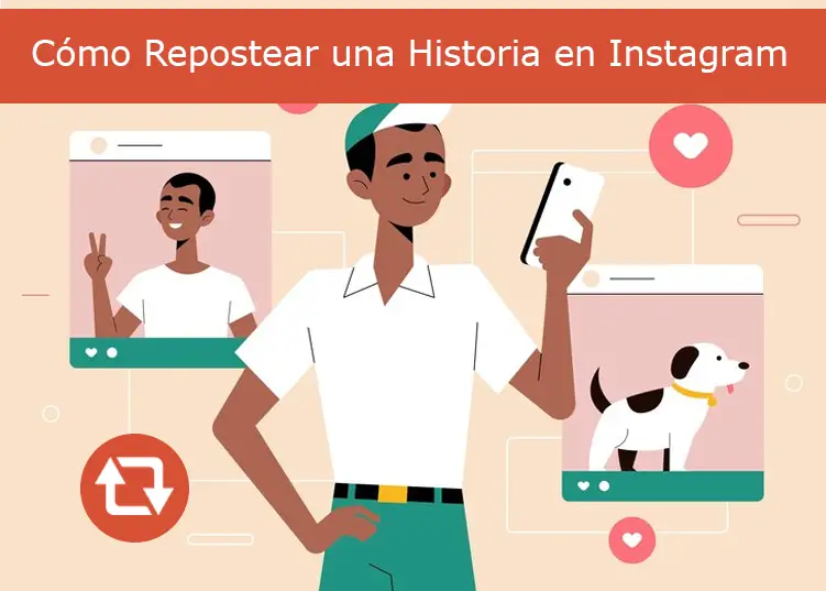 Cómo Repostear una Historia en Instagram