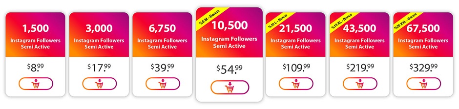 Buy Cheap Followers and Likes at the best rates globally.