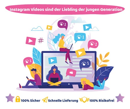 Instagram Videos sind der Liebling der jungen Generation Instagram Videos sind der Liebling der jungen Generation