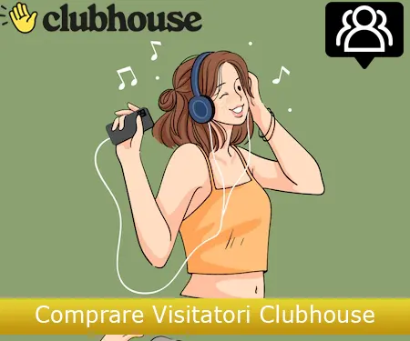 Comprare Visitatori Clubhouse