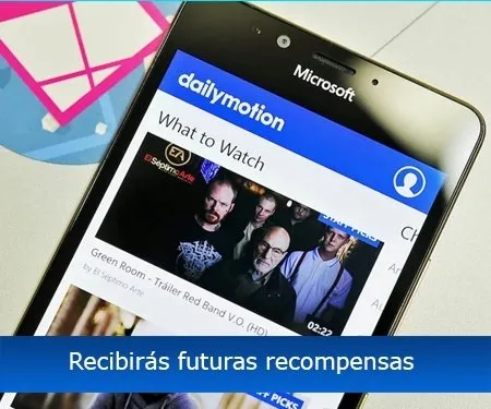 Recibirás futuras recompensas