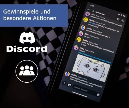 Gewinnspiele und besondere Aktionen Gewinnspiele und besondere Aktionen