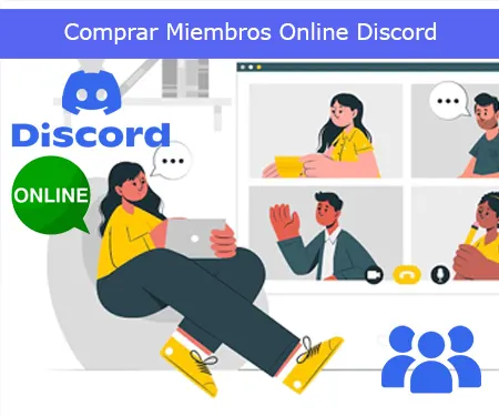 Comprar Miembros Online Discord
