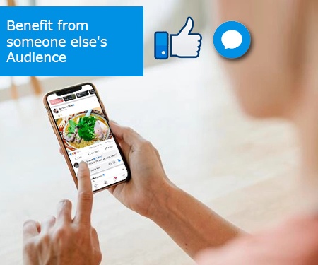 Benefit from someone else's Audience Benefit from someone else's Audience