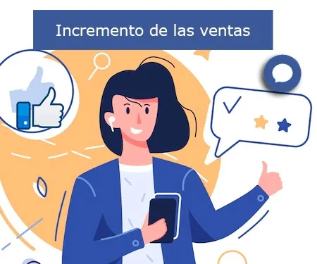 Incremento de las ventas