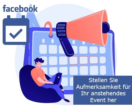 Stellen Sie Aufmerksamkeit für Ihr anstehendes Event her