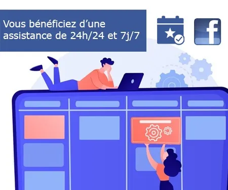 Vous bénéficiez d’une assistance de 24h/24 et 7j/7