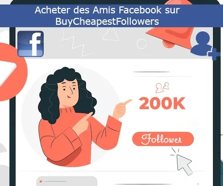 Acheter des Amis Facebook sur BuyCheapestFollowers