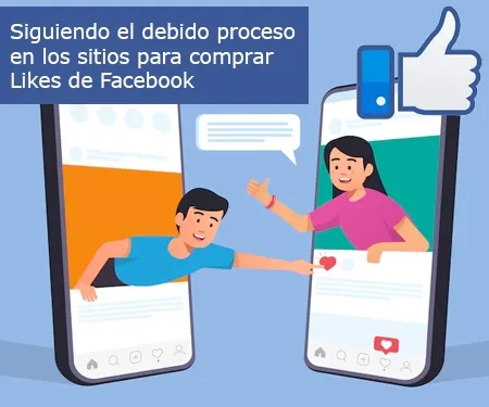 Siguiendo el debido proceso en los sitios para comprar Likes de Facebook