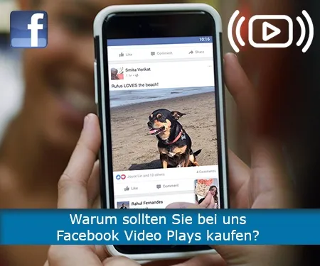 Warum sollten Sie bei uns Facebook Video Plays kaufen?