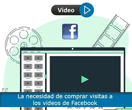 La necesidad de comprar visitas a los vídeos de Facebook