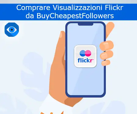 Comprare Visualizzazioni Flickr da BuyCheapestFollowers