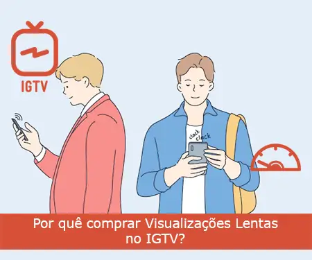 Por quê comprar Visualizações Lentas no IGTV?