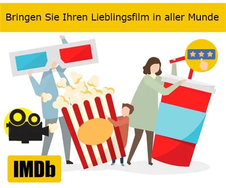 Bringen Sie Ihren Lieblingsfilm in aller Munde