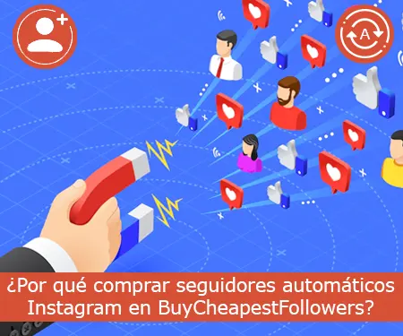 ¿Por qué comprar seguidores automáticos Instagram en BuyCheapestFollowers?