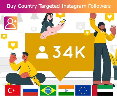 Buy Country Targeted Instagram Followers