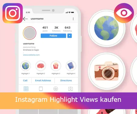 Instagram Highlight Views kaufen