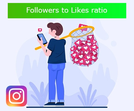 Followers to Likes ratio
