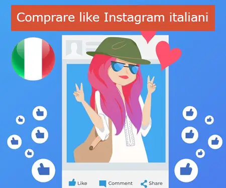 Comprare like Instagram italiani