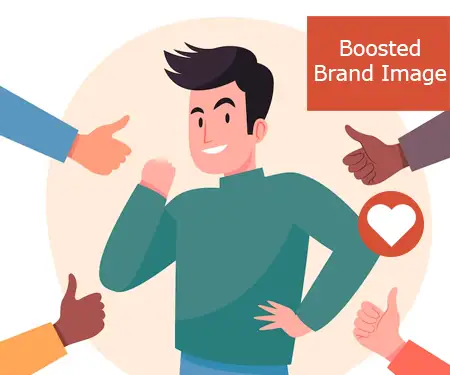 Boosted Brand Image