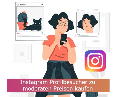 Instagram Profilbesucher zu moderaten Preisen kaufen