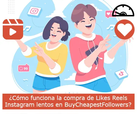 ¿Cómo funciona la compra de Likes Reels Instagram lentos en BuyCheapestFollowers?