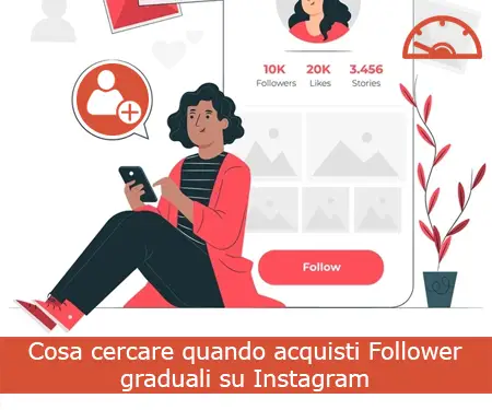 Cosa cercare quando acquisti Follower graduali su Instagram