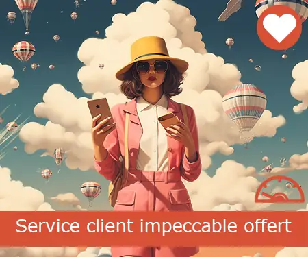 Service client impeccable offert