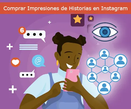 Comprar Impresiones de Historias en Instagram