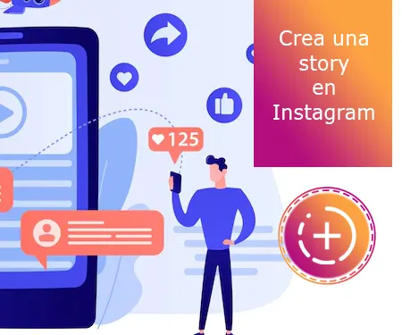 Crea una story en Instagram