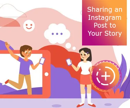 Sharing an Instagram Post to Your Story