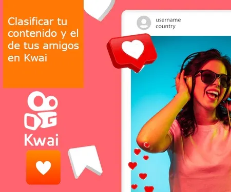 Clasificar tu contenido y el de tus amigos en Kwai