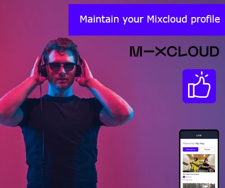 Maintain your Mixcloud profile