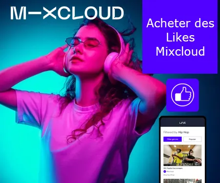 Acheter des Likes Mixcloud