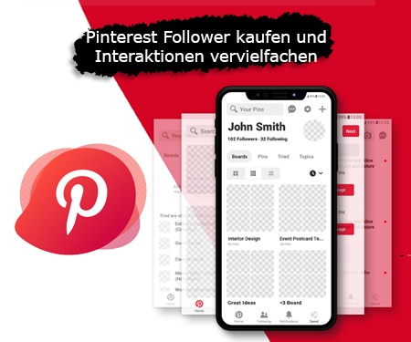 Pinterest Follower kaufen und Interaktionen vervielfachen Pinterest Follower kaufen und Interaktionen vervielfachen