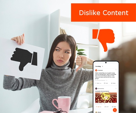 Dislike Content Dislike Content