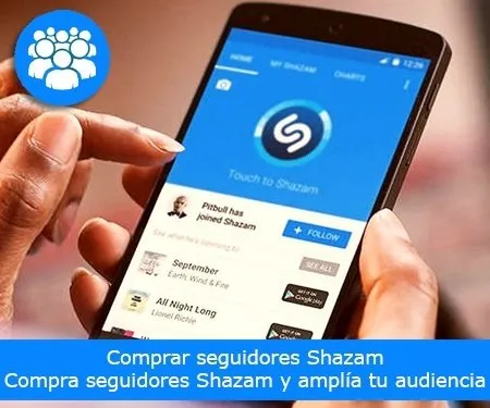 Comprar seguidores Shazam Compra seguidores Shazam y amplía tu audiencia