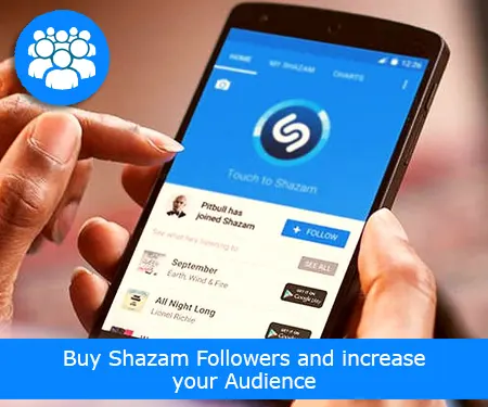 Buy Shazam Followers and increase your Audience