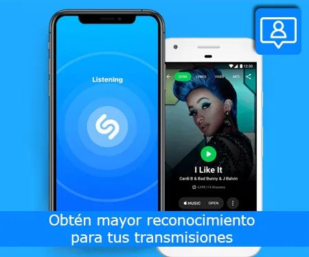 Obtén mayor reconocimiento para tus transmisiones