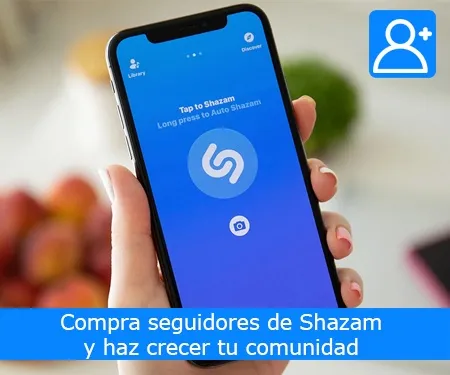 Compra seguidores de Shazam y haz crecer tu comunidad