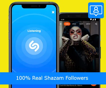 100% Real Shazam Followers