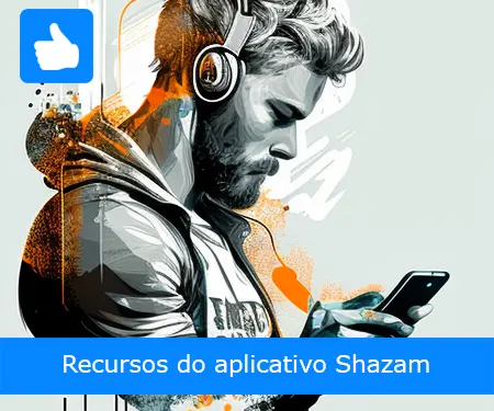 Recursos do aplicativo Shazam