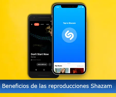 Beneficios de las reproducciones Shazam