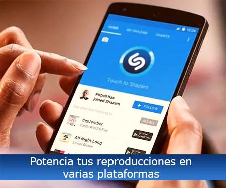 Potencia tus reproducciones en varias plataformas