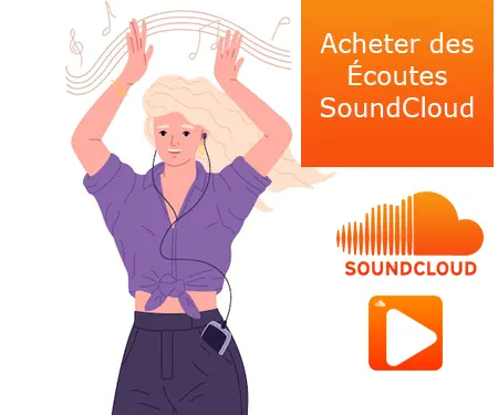 Acheter des Écoutes SoundCloud