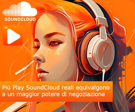 Più Play SoundCloud reali equivalgono a un maggior potere di negoziazione