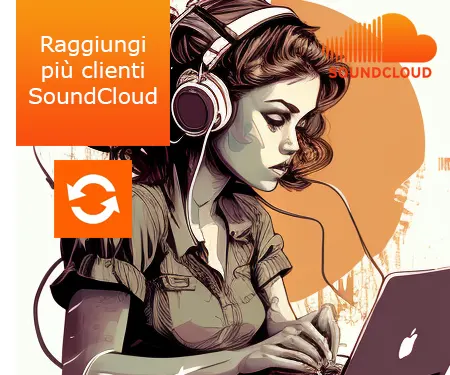 Raggiungi più clienti SoundCloud