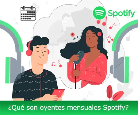 ¿Qué son oyentes mensuales Spotify?